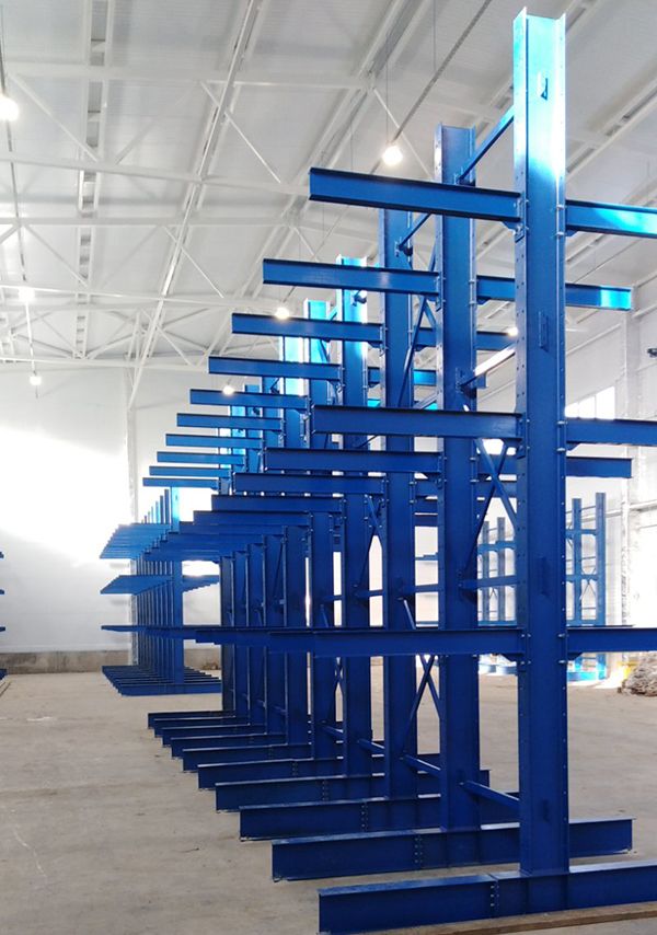 Консольные стеллажи установлены для производителя железнодорожного оборудования в Самаре